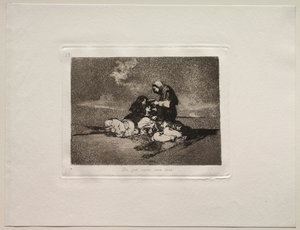 The Horrors of War: What is the Use of a Cup by Francisco de Goya