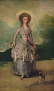 The Marquesa de Pontejos, c. 1786 by Francisco de Goya