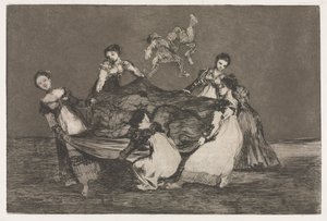 The Proverbs: Feminine Folly by Francisco de Goya