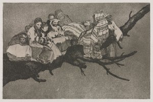 The Proverbs: Ridiculous Folly, 1864 by Francisco de Goya