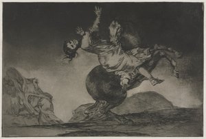 The Proverbs: The Horse-Abductor by Francisco de Goya