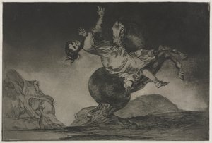 The Proverbs: The Horse-Abductor by Francisco de Goya