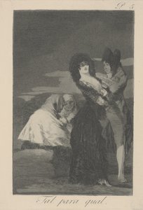 Two of a Kind by Francisco de Goya