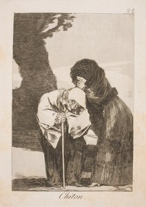 Hush Hush by Francisco de Goya