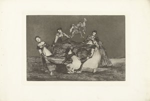 Female Folly by Francisco de Goya