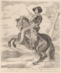 Gaspar de Guzman, Count-Duke of Olivares by Francisco de Goya after Diego Velázquez
