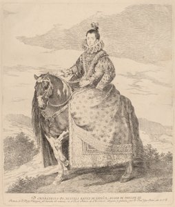Margarita of Austria by Francisco de Goya after Diego Velázquez