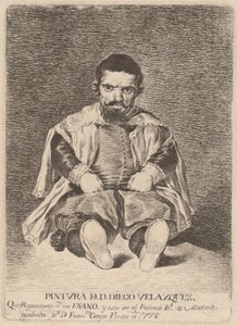 A Dwarf by Francisco de Goya after Diego Velázquez