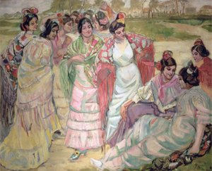 Women with Shawls