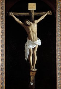 Christ on the Cross by Francisco de Zurbaran