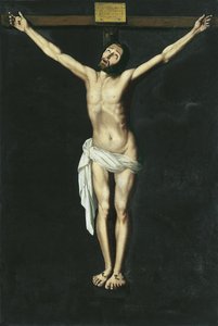 Christ on the Cross by Francisco de Zurbaran