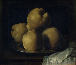 Still Life with Dish of Quince