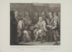 Casimir I the Restorer Meeting the Emperor Henry III