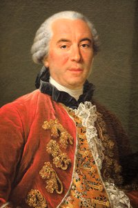 Portrait of Count of Buffon by Francois Hubert Drouais