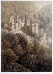 Castle in a Mountain in Germany by Francois Stroobant