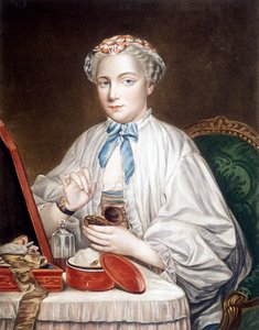 Etching from the painting on canvas by François Boucher (1703-1770) by Francois (after) Boucher