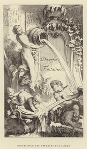 Frontispiece of Various Fountains