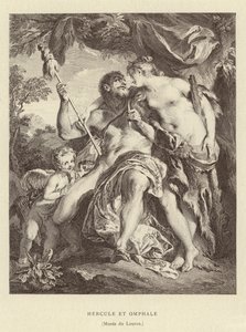 Hercules and Omphale by Francois (after) Boucher