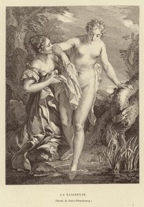 The Bather by Francois (after) Boucher