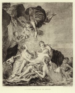 Latona in the Island of Delos by Francois (after) Boucher
