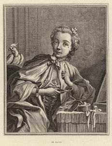 The Morning by Francois (after) Boucher