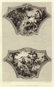 Motif Taken from the Story of Psyche by Francois (after) Boucher