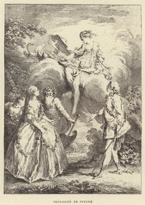 Prologue of Psyche by Francois (after) Boucher