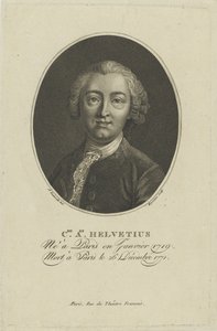 Portrait of Claude Adrien Helvétius, c. 1800 by Francois Bonneville
