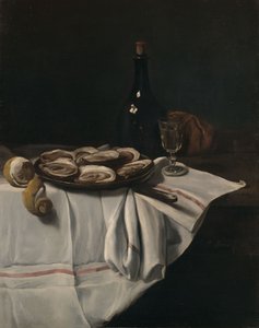 Still Life with Oysters by François Bonvin