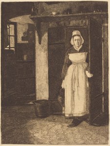 The Basement Door by François Bonvin