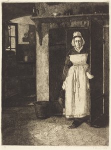 The Basement Door by François Bonvin