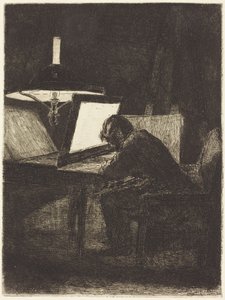 The Printmaker by François Bonvin