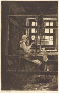 Weaver by François Bonvin