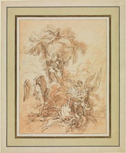 Allegory of the Birth of a French Prince by François Boucher