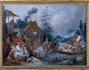 Chinoiserie: La peche