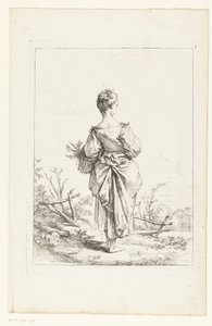 Young Girl with a Basket