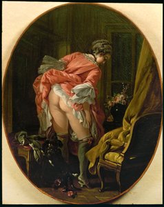 The Raised Skirt by François Boucher