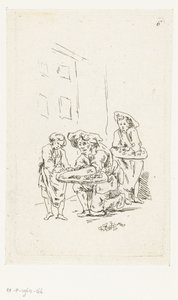 Two Street Vendors by François Boucher