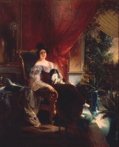 Madame de Gama-Machado by Francois Bouchot