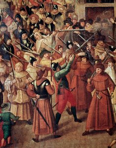 Armed Procession of The Catholic League of France in the Streets of Paris by Francois Bunel