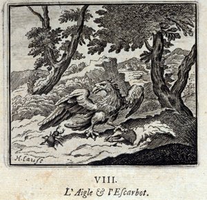 The Eagle and the Snail by Francois Chauveau