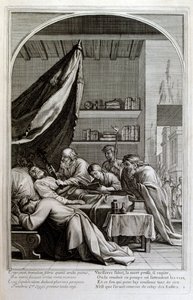 Engraving by Francois Chauveau 1680 