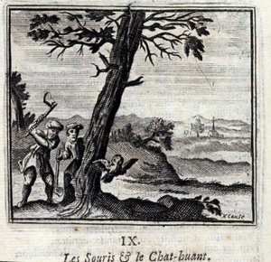 The Mice and the Owl by Francois Chauveau
