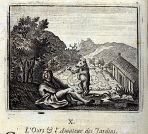 The Bear and the Garden Amateur (Illustration by François Chauveau)