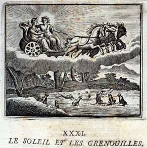 The Sun and the Frogs (Illustration by François Chauveau) by Francois Chauveau