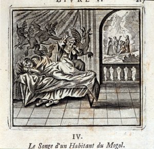 The Dream of a Mogul Resident by Francois Chauveau