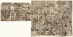 Triumph of Alexander by Francois Chauveau