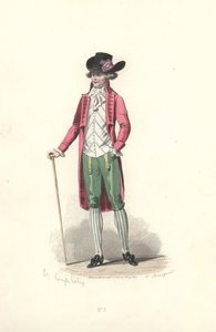Dandy, Era of Marie Antoinette by Francois Claudius Compte Calix