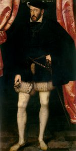 Portrait of Henri II of France by François Clouet