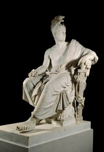 Portrait of Lazare Louis Hoche (1768-1797), French general of the Revolution by Francois Dominique Aime Milhomme